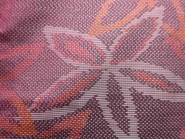 JAPANESE KIMONO / ANTIQUE KIMONO / DORO OSHIMA TSUMUGI / WOVEN FLOWERS